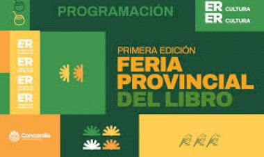 Programa completo de la 1° Feria Provincial del Libro en Concordia
