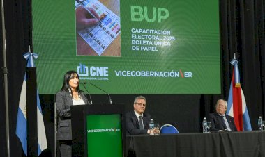La Vicegobernación realizó la primera capacitación en Boleta Única de Papel