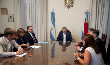 Frigerio recibió a las autoridades de la Asociación de Magistrados de Entre Ríos