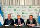Frigerio anunció una millonaria inversión en maquinaria vial y obras para rutas