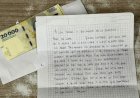 El noble y valiente gesto de un estafador arrepentido: “Junto con esta carta les devuelvo $200 mil pesos que junté trabajando”