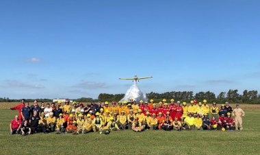 Entre Ríos fortalece la respuesta ante incendios forestales con capacitación en combate aéreo