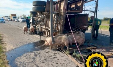 Obrero sufrió amputación de una pierna tras brutal choque cuando trabajaba en Ruta 14