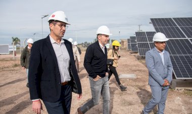 Frigerio inauguró en Arroyo Barú un parque solar con una inversión de 600 millones de pesos