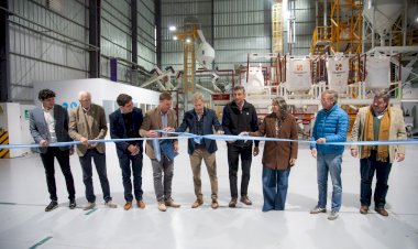 Frigerio inauguró una planta de alimentos balanceados en Hasenkamp que adhirió al RINI
