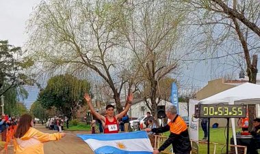 Gero Corujo se impuso en el XXVI Maratón del Departamento San Salvador