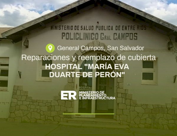La provincia licita obras de infraestructura para el hospital de General Campos