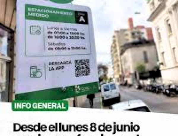 En junio regresa con novedades el estacionamiento medido en Concordia