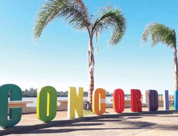Buscan iluminar el cartel de ingreso a la ciudad de Concordia