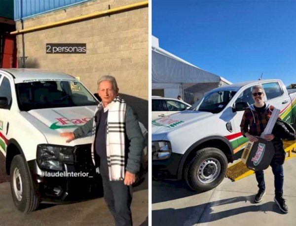 Empresario entrerriano sorteó una camioneta y un viaje al Caribe al inaugurar una nueva fábrica en Córdoba