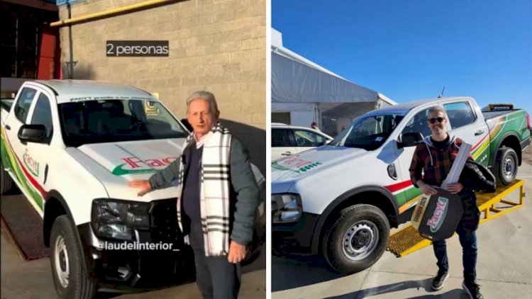 Empresario entrerriano sorteó una camioneta y un viaje al Caribe al inaugurar una nueva fábrica en Córdoba