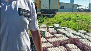 Decomisaron 36 mil huevos que tenían como destino la ciudad de Concordia