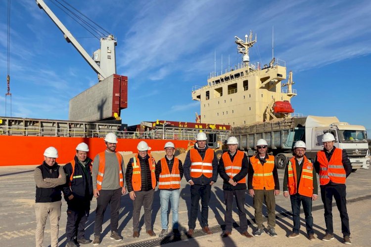 Concretan la primera exportación de soja no modificada genéticamente desde Puerto de Concepción del Uruguay